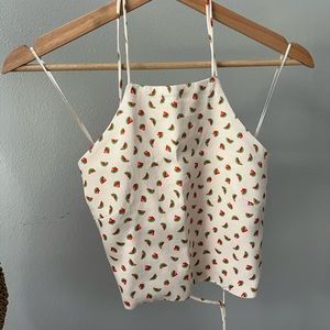 Watermelon crop top